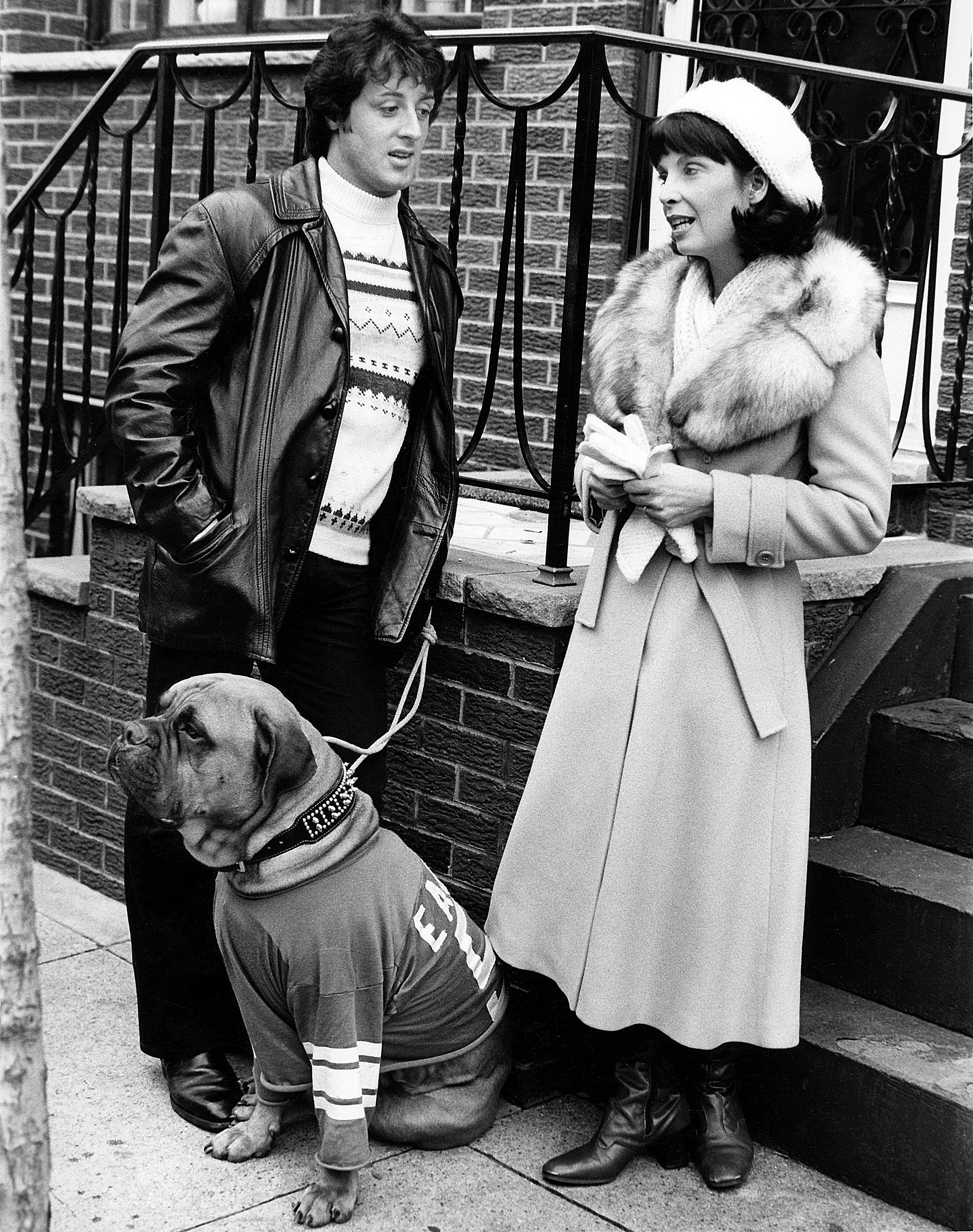 Sylvester Stallone & Talia Shire Rocky II