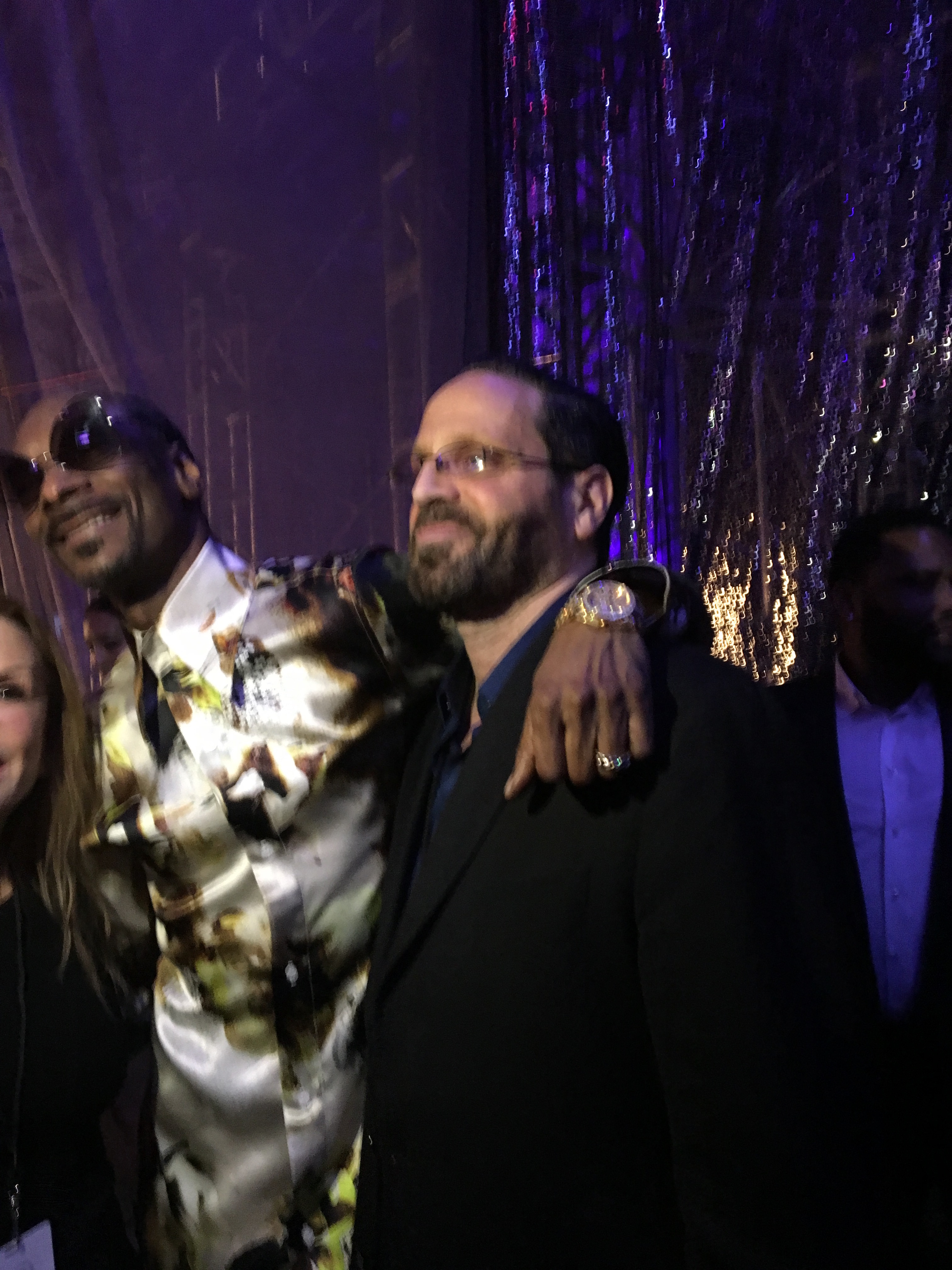 Snoop with AMM Publisher Michael Reiss