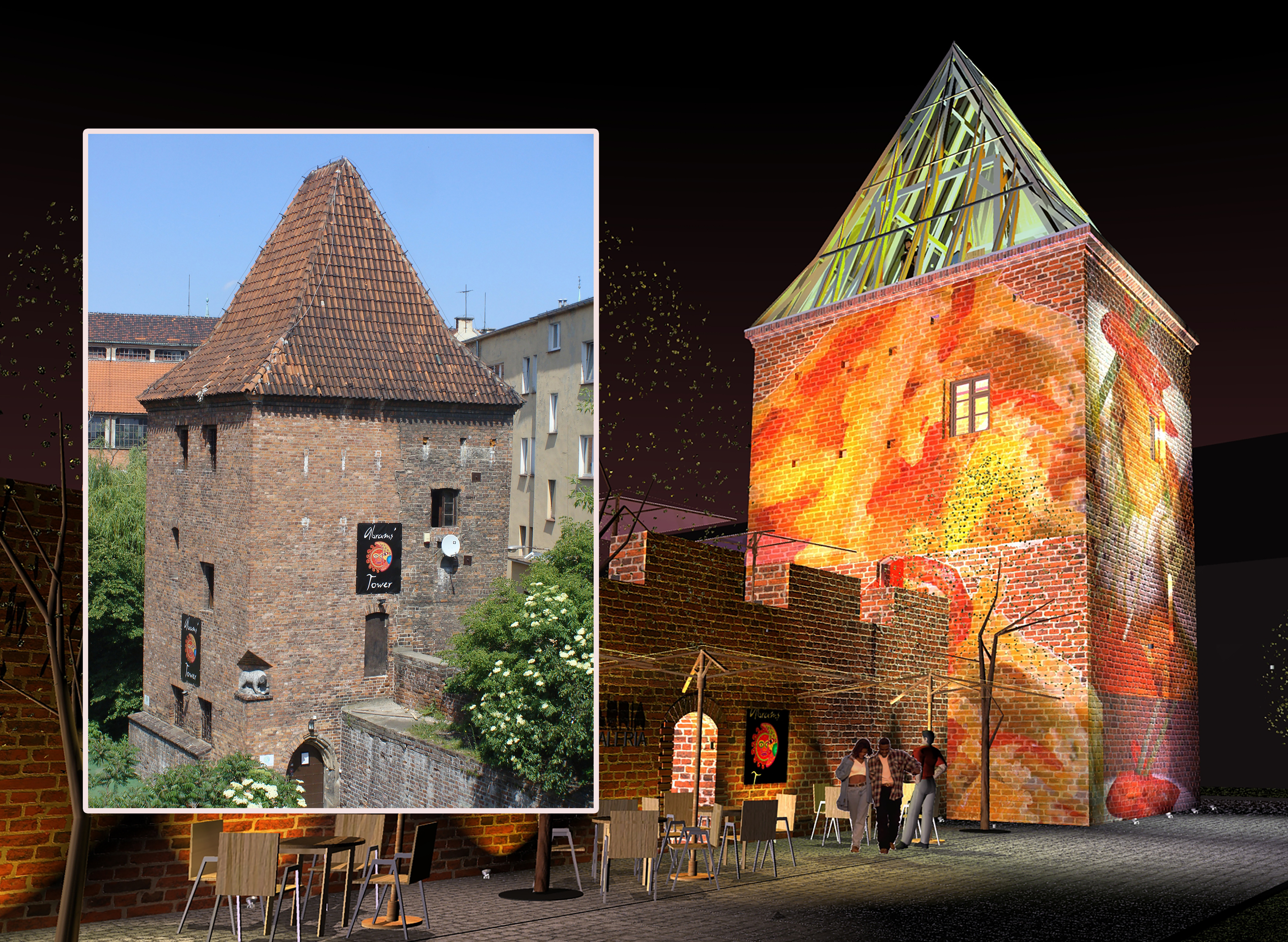 Frederick Abrams Tower 2010 & rendering.